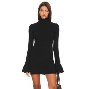 REVOLVE Black Long Sleeve Dress